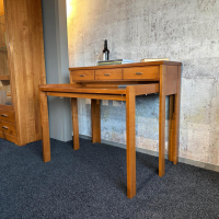 Form Exclusiv - Sekretärtisch Bordeaux 170598 Euro Kirsche Zeder Samtreflex Beschläge Poliert Und Vernickelt Ausziehbar - 4