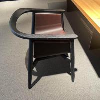 Zeitraum - Stuhl Pelle Cord Eiche Graphitschwarz Kernleder Schwarz (28 Stück vorhanden) - 10