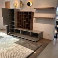 Ligne Roset - Regalwand Book & Look Grau Holz Lackiert - 2