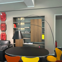 Molteni & C - Wohnwand 505 Türen Eukalyptus Lack Dolomitgrau Und Taubengrau Mit Beleuchtung - 5
