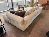 Cassina - Sofa Sengu Bold Stoff Look Corda Grau Weiß ohne Dekokissen - 3