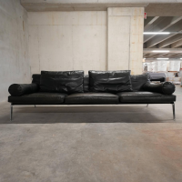 3-sitzer-sofas-flexform-sofa-happy-bezug-leder-pelle-deluxe-schwarz-metallfuesse-chrom-inklusive-7