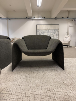 Poliform - Sessel Le Club Stoff Agadir Tortora Grau - 3