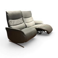 himolla - Sofa 4051 Cumuly Comfort Leder Longlife Rustika Zinn Grau Füße Metall Edelstahloptik Inkl. Elektr. Wall-Free-Funktion Und Herz-Waage - 6