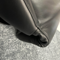 FSM - Relaxsessel FM 139 Mate Leder Living 2811 Schwarz Tellerfuß Metall Tiefschwarz Beschichtet Mit Elektrischer Verstellung - 6