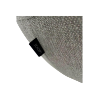 himolla - Hocker 8170 Stoff Jasmin Beige Grau Gestell Metall Schwarz - 5