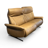 himolla - Sofa 4473 Varia Leder Eleganza Tortuga Füße Metall Schwarz Mit Elektr. Wall-Free-Funktion, Kopfteilverstellung, Nackenverstellung - 7