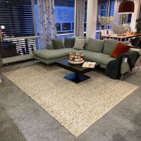 Tisca - Teppich 300x200 Olbia Pamir 1232 Beige Grau Mit Webkante - 3