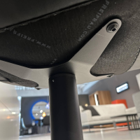 Freifrau - Lounge Chair Leya Cocktail Leder Sahara Ebony 60009 Schwarz Fuß Kreuzgestell Feinstruktur Matt Tiefschwarz Schwarz - 2
