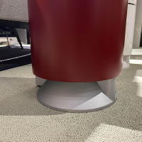 Tagliabue - Drehturm Bitte 327 Lack Matt Rosso ML6 Rot Fußgestell Aluminio Mit 5 Etagen - 2