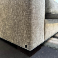 Bielefelder Werkstätten - Sofalandschaft Inspiration Stoff BEN BW1804-323 Beige Braun Holzfuß Standard Schwarz Gebeizt - 7