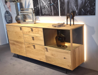 Venjakob - Sideboard Plan X3 Eiche Rustico Hell Geölt - 11
