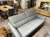 himolla - Sofa Cumurex 6270 Leder 22 Soft Nappa Jade Blau Gestell Metall Schwarz Pulverbeschichtet Inklusive Kopfstützen - 3