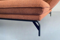 himolla - Ecksofa Nova 1378 Stoff Pura Grappa Rot Braun Rahmenkufe Anthrazit Pulverbeschichtet Inklusive Elektrische Verstellung - 3