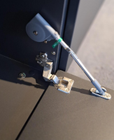 Venjakob - Wohnwand X6 Plan Lack Anthrazit Matt Absetzung Eiche Rustico Hell Geölt - 4