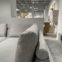 WK Wohnen - Ecksofa WK 592 Stoff Isabella Muschel Grau Verdeckter Gleiter - 8