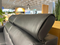 Stressless - Polstergarnitur Emily V2 R Leder Cori 19 Black Schwarz Kufen Verchromt - 3