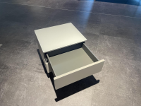 Hülsta - Konsole Multi R Lack Kaschmir Grau Beige Mit Push To Open - 7