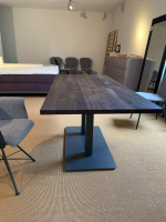 ASCO - Tisch Modul Plus Eiche Geräuchert 180x80 Stahlplatten-Untergestell - 2