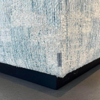 Walter Knoll - Polsterbank Yuuto 810 H4 Stoff Dedar Atlantico Oceano Beige Grün Blau Sockel Holz Schwarz Lackiert - 7