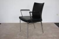 Draenert - Stuhl Linus 2011-1 Leder 1 Schwarz - 7