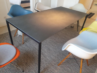 Extendo - Esstisch ST35 Platte Keramik Schwarz Gestell Schwarz - 6