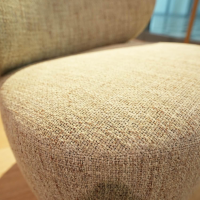 Walter Knoll - Sessel Bao Klein Stoff Sorel Smoke Quarz Beige Rücken Elen Taupe Beige Drehteller Schwarz - 6
