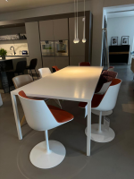 MDF Italia - Esstisch Tense Solid Surface Weiß Ohne Stühle - 4