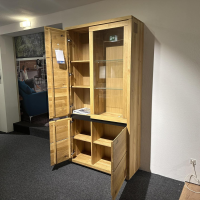 G+K - Vitrine Garz Wildeiche Massiv Geölt - 2