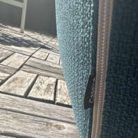 Cassina - Outdoor Sessel Utrecht XL Stoff Futura 701 Ottanio Blau Gestell Metall - 5