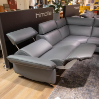 Comfortmaster - Garnitur 1267 Spektra 7267 Elektro CM Sea Leder 24 Longlife Sea Grau Blau Kufe Metall Anthrazit - 2