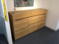 Decker - Sideboard Divano Wildeiche Massiv Oberfläche Bianco Geölt - 5
