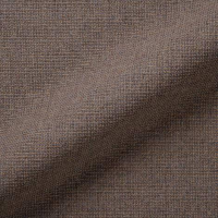 COR - Sofa Conseta Stoff 8192 Greige Grau Metallkufe Verchromt Inkl. Hocker - 8