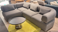 Brühl - Ecksofa All Together Stoff 44 0093 Grau mit 4 Kissen - 2