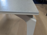 Fast - Outdoortisch Allsize Keramik 2 Grigio Chiaro Pulverbeschichtet - 5