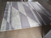 Minotti - Teppich 300x300 Fluxus Grigio Grau - 3