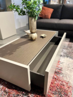 Hülsta - Couchtische  CT 180 Lack Seidengrau Bronze - 3