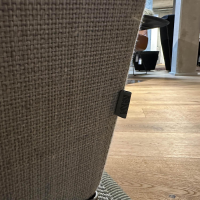 B&B Italia - Ecksofa Wohnlandschaft Noonu Stoff Spora 2038151 Hellgrau Metallgestell Lackiert Zinnfarbig - 2
