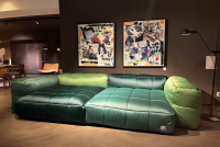 vetsak - Sofa Aspesi Stoff Aspesi Verschiedene Grüntöne Pavonne Melachite Diabolo Menthe - 3