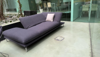 Bullfrog - Sofa Caesar 1045 Stoff BW 1775-252 Lila mit Verstellfunktion - 5