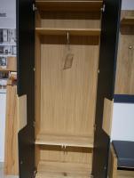 Gradel - Garderobe Domus Astige Eiche Gebürstet Naturbelassen Geölt - 2