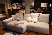 Raum.Freunde - Ecksofa Palazzina Stoff Key West Grau - 4