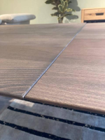 Natura - Tisch Saratoga Buche Massiv Silbergrau Geölt Mit Auszug - 6