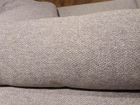 Contur - Sofa 202 Cuneo 60 Aktion Stoff 26 11 Lucia 85 Grau Schwebefüße Eric Metall Schwarz Inklusive Armlehnkissen - 5