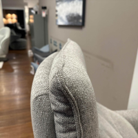 Rom - Sessel Melody 1C M Stoff Alvaro Grege Grau Gestell Stahl Mattschwarz Lackiert Mit Elektrischer Verstellung - 5