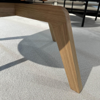 Rolf Benz - Drehsessel 562 Stoff 15.410 Orange Gestell Eiche - 9