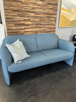 Leolux - Sofa Modius 2,5-Sitzer Hoch Stoff Mondo Aqua Blau - 3