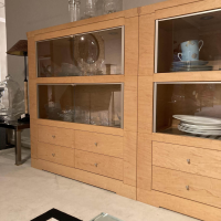 Giorgetti - Sideboard Oli Ahorn Ton 28 Natur Matt Glas - 6