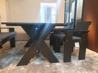 Hay - Outdoor Sitzgruppe Create Dining Kiefernholz Schwarz Wasserbasiert Lackiert - 7