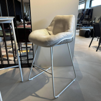 Solpuri - Bartisch Napoli Platte Dekton Sabbia Inklusive Barhocker Chill Stoff Diamond Calcutta Marble Beige - 6